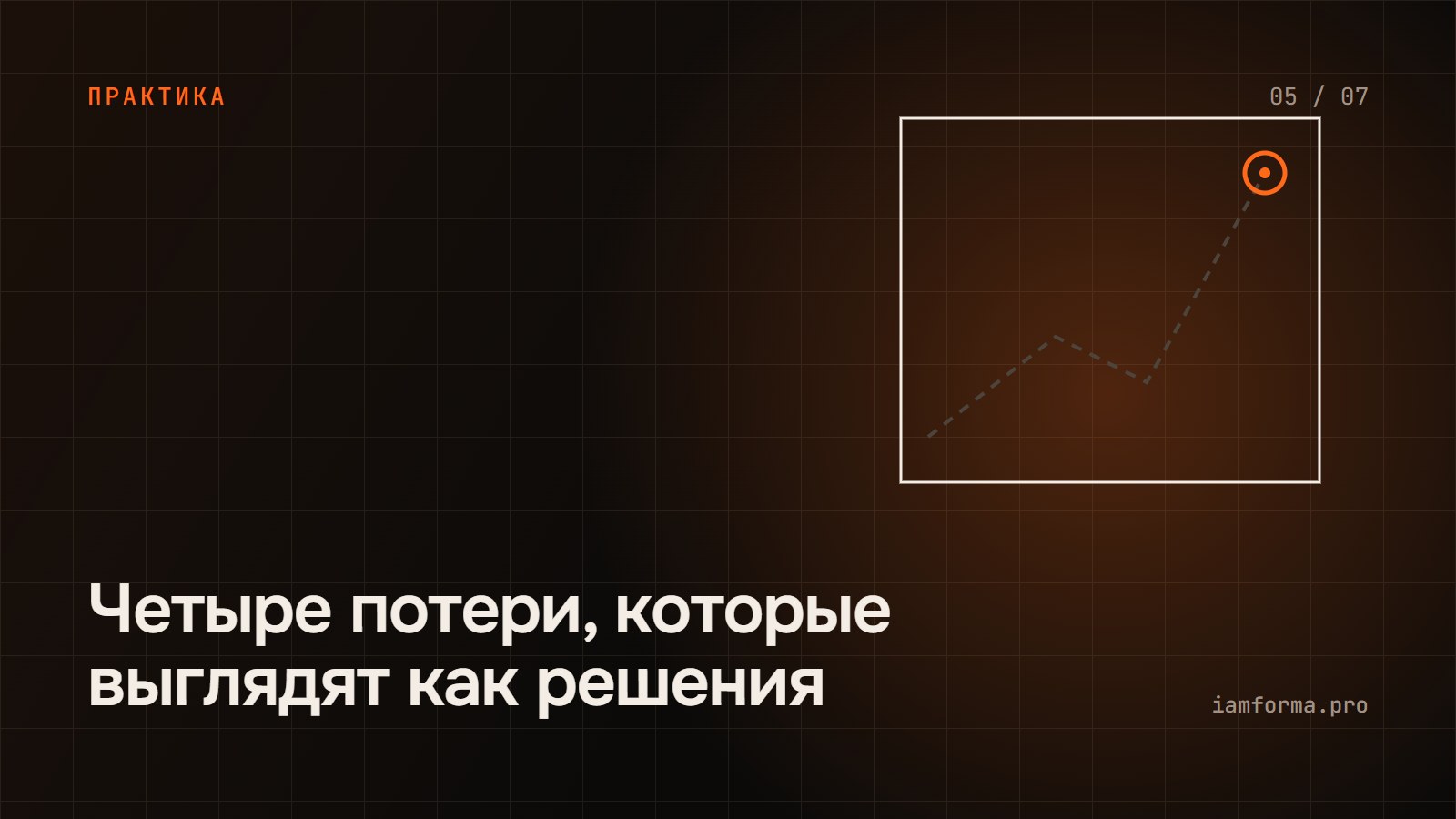 Четыре потери, которые выглядят как решения